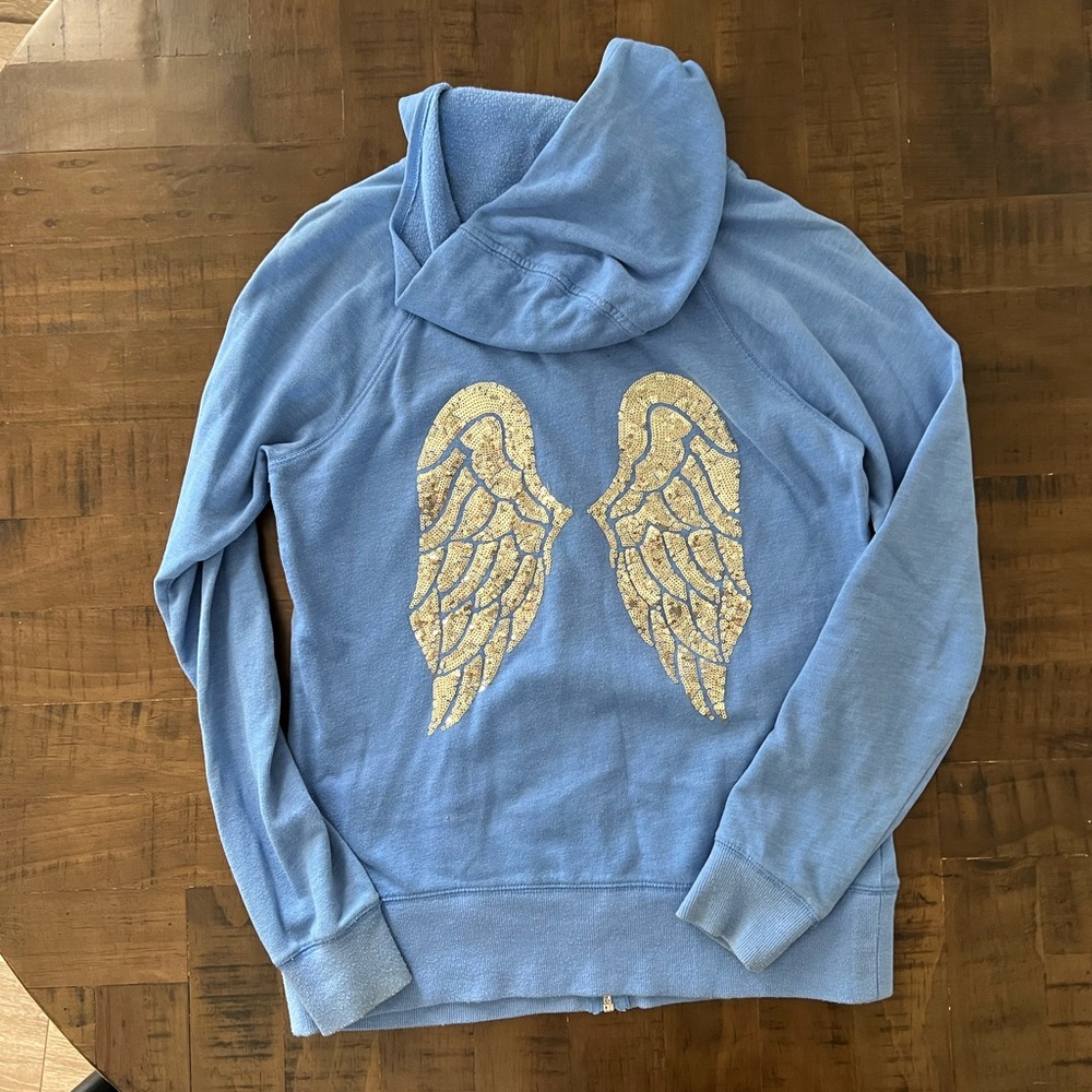 Victorias Secret sequins wings hoodie